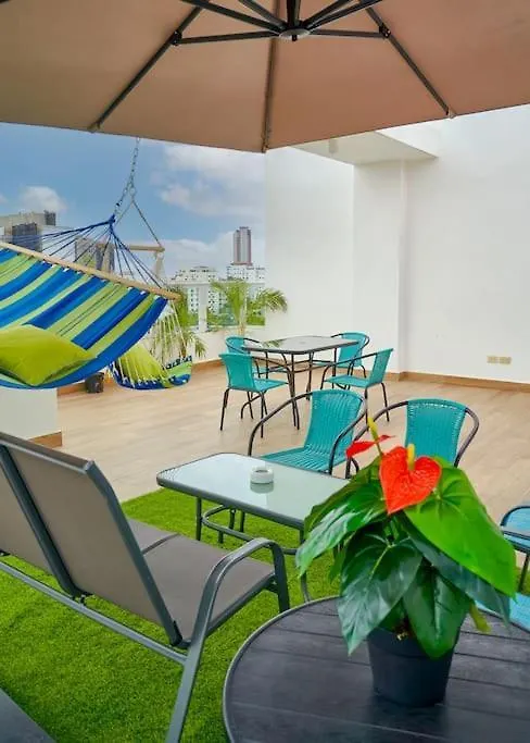 Lujoso/Moderno Pent House En Bella Vista. Terraza Privada, Piscina Apartment Santo Domingo 0*,
