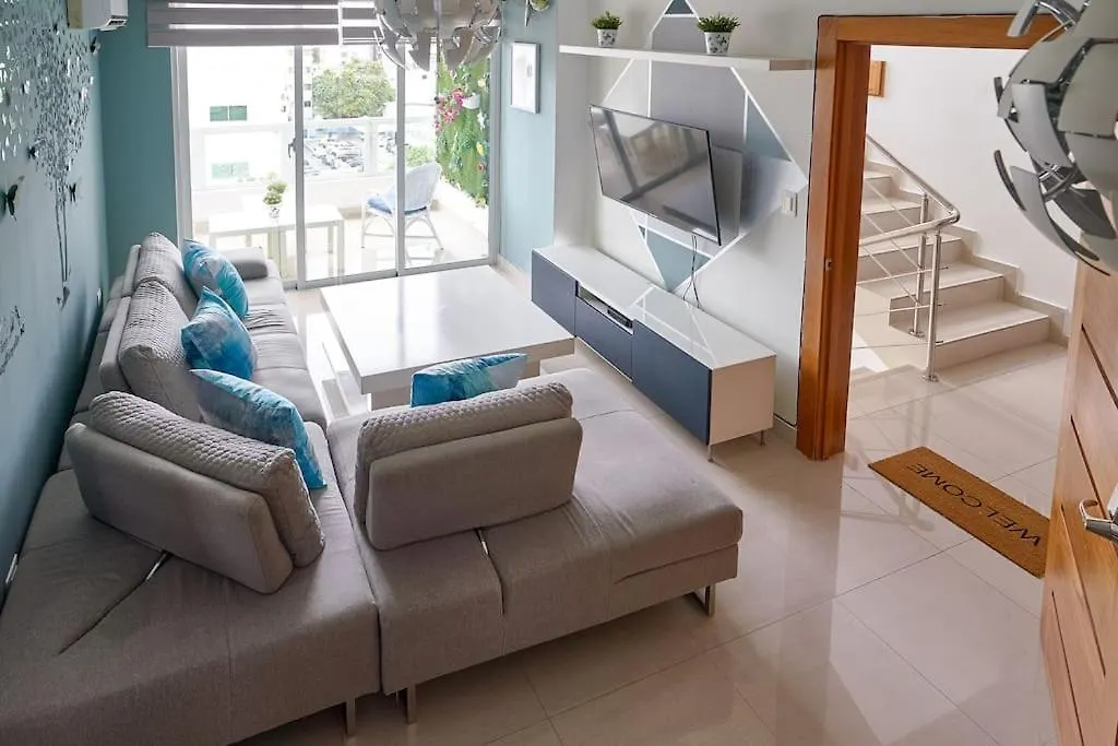 Lujoso/Moderno Pent House En Bella Vista. Terraza Privada, Piscina Apartment Santo Domingo